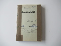 Sammlung / Interessantes Auswahlheft SBZ Und DDR Ab 1945 Viele Gestempelte Marken /eventl. Fundgrube /wenige Ungebraucht - Sammlungen (im Alben)