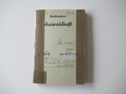 Sammlung / Interessantes Auswahlheft SBZ Und DDR Ab 1945 Viele Gestempelte Marken /eventl. Fundgrube /wenige Ungebraucht - Collezioni (in Album)