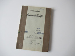 Sammlung / Interessantes Auswahlheft DDR 1983 - 1988 Viele Gestempelte Marken /eventl. Fundgrube / Tagesstempel - Collections (en Albums)