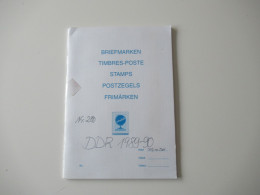 Sammlung / Interessantes Auswahlheft DDR 1989 - 1990 Viele Gestempelte Marken /eventl. Fundgrube / Viele Tagesstempel - Colecciones (en álbumes)