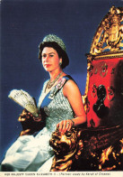 FAMILLE ROYALE - Her Majesty Queen Elizabeth II - (Portrait Study By Karsh Of Ottawa) - Carte Postale - Royal Families