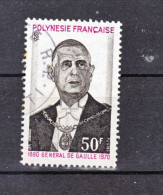 Polynésie Française  90 De Gaulle Oblitérés Used  Divers TB   Cote 17 - Used Stamps
