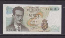 BELGIUM - 1964 20 Franc AUNC/UNC Banknote - 20 Francs