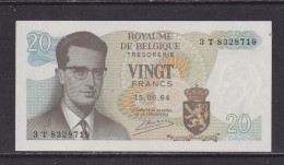 BELGIUM - 1964 20 Franc AUNC/UNC Banknote - 20 Francs