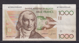 BELGIUM - 1980-1996 1000 Franc Circulated Banknote - 1000 Frank