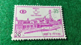 BELÇİKA-   DEMİRYOLU PAKET  POSTASI --1952-87-    35  FR   DAMGALI - Oblitérés