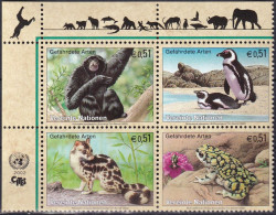 UNO WIEN 2002 Mi-Nr. 357/60 ** MNH - Unused Stamps