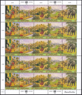 UNO WIEN 1996 Mi-Nr. 209/13 Kleinbogen ** MNH - Blocks & Kleinbögen