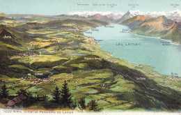CPA Lac Léman-Bière Gimel Et Panorama Du Léman-7929    L2539 - Bière