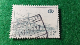 BELÇİKA-   DEMİRYOLU PAKET  POSTASI --1952-87-    2  FR   DAMGALI - Used