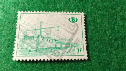 BELÇİKA-   DEMİRYOLU PAKET  POSTASI --1952-87-    7 FR   DAMGALI - Used