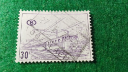 BELÇİKA-   DEMİRYOLU PAKET  POSTASI --1952-87-    30 FR   DAMGALI - Used