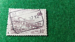 BELÇİKA-   DEMİRYOLU PAKET  POSTASI --1952-87-   80   FR   DAMGALI - Used