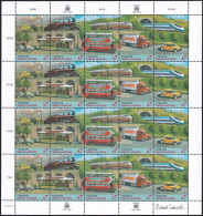 UNO WIEN 1997 Mi-Nr. 231/35 Kleinbogen ** MNH - Blocchi & Foglietti