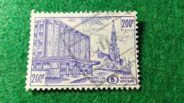 BELÇİKA-   DEMİRYOLU PAKET  POSTASI --1952-87-  200   FR   DAMGALI - Usados