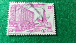 BELÇİKA-   DEMİRYOLU PAKET  POSTASI --1952-87-  300   FR   DAMGALI - Gebraucht