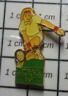 915A  Pin's Pins / Beau Et Rare / SPORTS / TENNIS CLUB STADE HELITAS CAEN - Tennis
