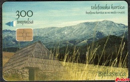 Bosnia Sarajevo -  Bjelasnica Mountain, Used Chip Card - Bosnia