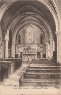 FRANCE -  Allonnes - Vue De L'intérieur De L'église - Carte Postale Ancienne - Other & Unclassified