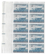 Etats-Unis - USA - Yvert 509** Neuf - 10 TP Bord De Feuille - Etablisseent Pionniers Suédois Dans Midwest - 1948 - Nuovi