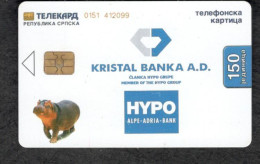 Bosnia Srpska -  Hypo Bank Used Chip Card - Bosnië
