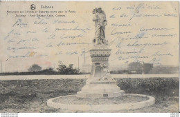 AA+ ....  CALONNE .  ANTOING ..-- Monument Aux SOLDATS Morts Pour La PATRIE . 1922 Vers SENSENRUTH . Vverso . - Antoing