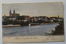 Basel, Rheinansicht, 1904 - Bazel