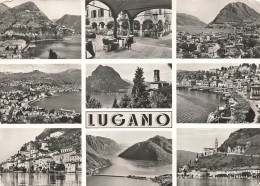 SUISSE - Lugano - MUTLI VUES - Carte Postale - Lugano