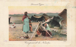 AFRIQUE - Scènes Et Types - Campement De Nomades - LL. - Colorisé - Carte Postale Ancienne - Ohne Zuordnung