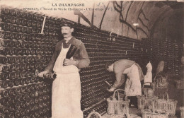 FRANCE - Epernay - Travail Du Vin De Champagne - L'Entreillage - Carte Postale Ancienne - Epernay