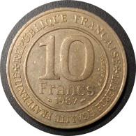 Monnaie France - 1987 - 10 Francs Millénaire Capétien - Herdenking