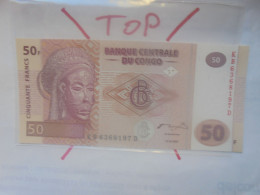 CONGO 50 FRANCS 2007 Neuf (B.32) - República Democrática Del Congo & Zaire