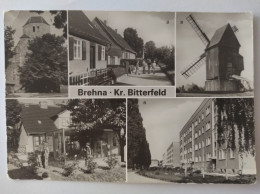 Brehna, Kr. Bitterfeld, Leninplatz, Pappelallee, Kinder, DDR, 1989 - Bitterfeld