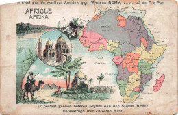 PUBLICITE - Amidon Remy - Afrique - Fabriqué De Riz Pur - Carte Postale Ancienne - Publicidad