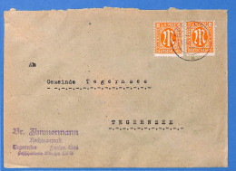 Allemagne Bizone - 1945 - Lettre De Tegernsee - G27331 - Autres & Non Classés