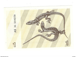 Lithuania 1 Talonas 1991   32   Unc - Lithuania