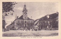 2889/ Echallens, Place De L'Hotel De Ville, Veel Mensen - Échallens