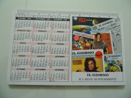 CALENDARIO TASCABILE CON CAMPIONATO DI CALCIO 1962 - 1963 "IL GIORNO" - Petit Format : 1961-70