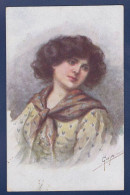 CPA 1 Euro Femme Italien Italie Illustrateur Woman Art Nouveau Non Circulé Prix De Départ 1 Euro - 1900-1949