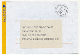 FRANCE => Env. En Franchise Cad "Paris Palais Du Luxembourg (6e) - 10/4/1996 - Lettres & Documents