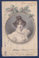 CPA 1 Euro Portrait Illustrateur Femme Woman Art Nouveau Circulé Prix De Départ 1 Euro - 1900-1949