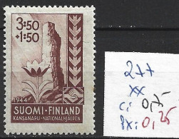 FINLANDE 277 ** Côte 0.75 € - Ongebruikt