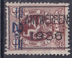 Lion Héraldique 2C SUR 3C ANTWERPEN 1936 POSITION A - Typo Precancels 1929-37 (Heraldic Lion)