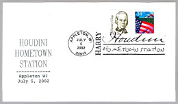 Ilusionista Y Escapista HARRY HOUDINI - Illusionist. Appleton WI 2002 - Teatro