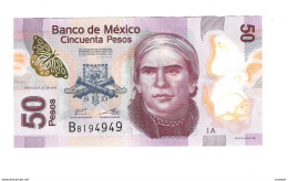 *mexico 50 Pesos 2012    123a - México
