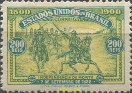 674271 USED BRASIL 1900 4 CENTENARIO DEL DESCUBRIMIENTO DE BRASIL. - Ungebraucht