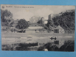 Bouillon Pont-levis Et Château Vu De Derrière - Bouillon