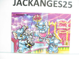 KINDER 616532 PUZZLE ELEPHANT ALLEMAND  1998  + BPZ - Rompecabezas