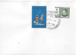 Greenland 1975  Konigen Mararethe (o) Mi.84 - Storia Postale