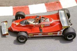 Voitures De Course F1 - Ferrari 312T5 (1980) - Pilote:Gilles Villeneuve (CAN) - 15x10cms PHOTO - Grand Prix / F1